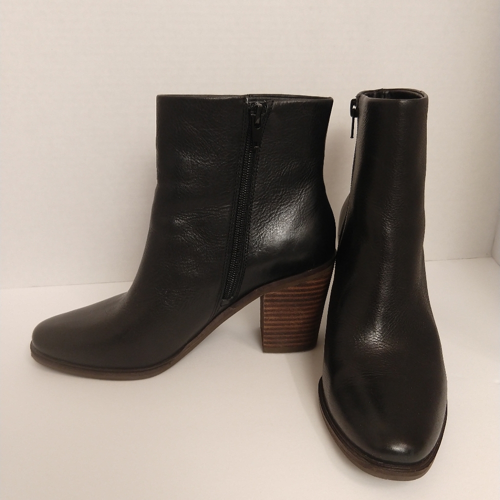 Lucky Brand Black Booties Women's 7